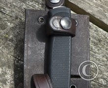 Blade Leather:
Falkkniven F1 MOLLE Compliant Leather Sheath System
